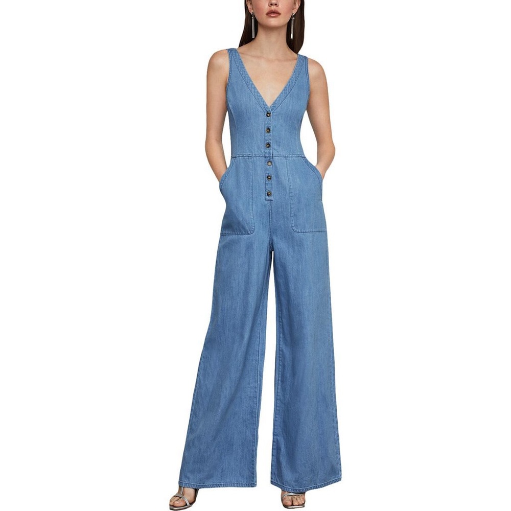 Bcbg denim jumper